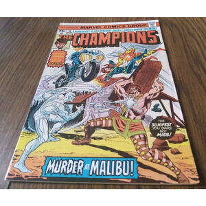 The Champions #4 (March 1976 Marvel Comics)